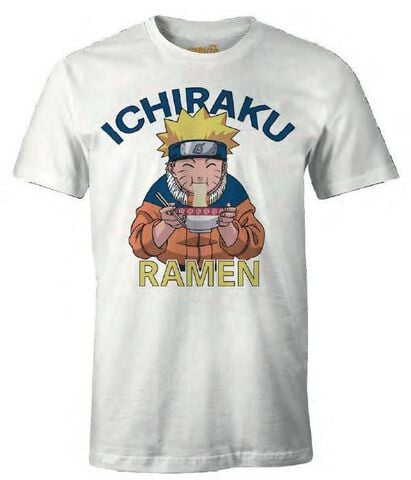 T-shirt Homme -  Naruto : Ichiraku Ramen - Blanc Taille L